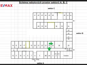 Pronájem kanceláře, Hradec Králové - Slezské Předměstí, Bieblova, 35 m2
