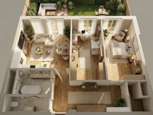 Prodej bytu 3+kk, Hůry, Pod Strání, 97 m2