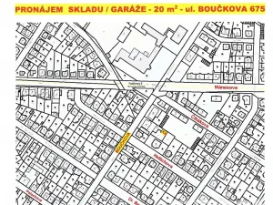 Pronájem garáže, Poděbrady - Poděbrady II, Boučkova, 20 m2