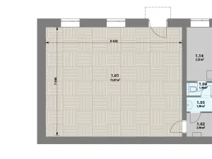 Pronájem obchodního prostoru, Pardubice, Bratranců Veverkových, 77 m2