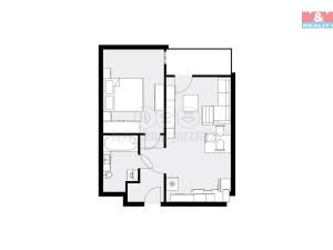 Pronájem bytu 2+kk, Praha, Jeremiášova, 59 m2