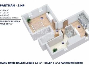 Prodej bytu 3+kk, Vrchlabí, Horská, 83 m2