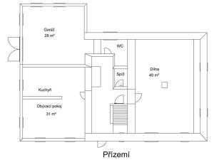 Prodej chalupy, Višňová, 140 m2