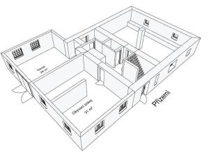 Prodej chalupy, Višňová, 140 m2