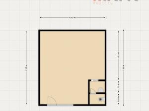 Pronájem kanceláře, Jirkov, Vinařická, 46 m2