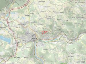 Prodej podílu lesa, Ústí nad Labem, 1184 m2