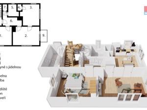 Prodej rodinného domu, Jilemnice, Na Kozinci, 170 m2
