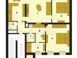 Pronájem bytu 4+1, Jablonec nad Nisou, Jiráskova, 110 m2