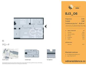 Prodej bytu 2+kk, Praha - Bohnice, Lodžská, 62 m2