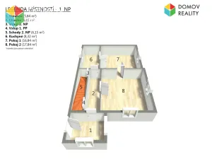 Prodej rodinného domu, Jivina, 160 m2