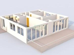 Pronájem bytu 3+kk, Praha - Střížkov, Zásadská, 131 m2