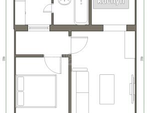 Prodej bytu 2+kk, Praha - Michle, Ohradní, 43 m2