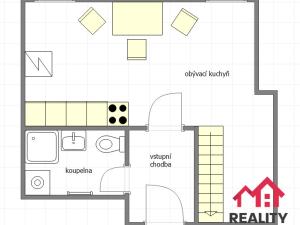 Prodej bytu 1+kk, Lanškroun - Žichlínské Předměstí, Lázeňská, 51 m2