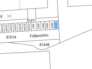 Pronájem pozemku, Olomouc, Frištenského, 13 m2