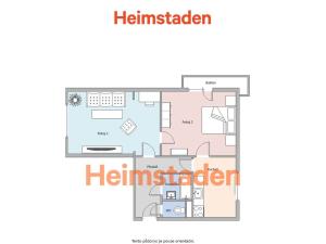 Pronájem bytu 2+1, Havířov - Město, Kapitána Nálepky, 55 m2