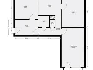 Prodej bytu 3+1, Nezamyslice, 81 m2