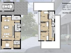 Prodej rodinného domu, Černošice, Strakonická, 206 m2