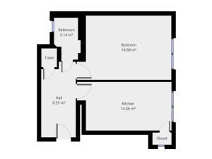 Pronájem bytu 1+1, Praha, Nad Primaskou, 48 m2