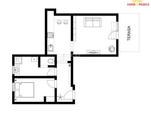 Prodej bytu 2+kk, Vitice - Dobré Pole, 50 m2