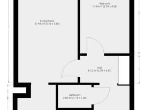 Pronájem bytu 2+kk, Praha - Chodov, Malenická, 47 m2