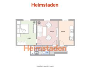 Pronájem bytu 2+1, Frýdek-Místek - Frýdek, Nad Stadionem, 51 m2