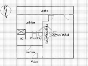 Prodej bytu 2+kk, Praha - Vršovice, Baškirská, 35 m2