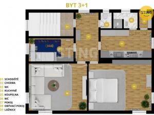 Prodej bytu 3+1, Opava, Liliová, 118 m2