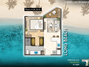 Prodej apartmánu, Pattaya, 38 m2
