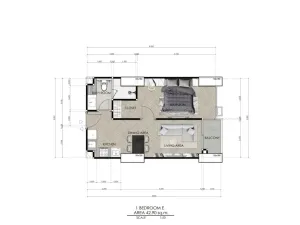 Prodej apartmánu, Pattaya, 31 m2