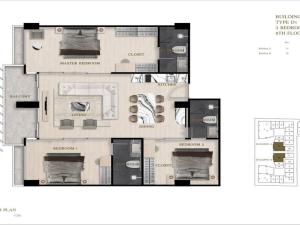 Prodej apartmánu, Pattaya, 33 m2