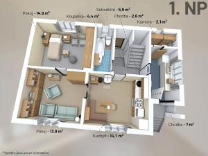 Prodej rodinného domu, Kožichovice, 120 m2