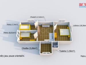 Prodej rodinného domu, Štichovice - Křečov, 102 m2