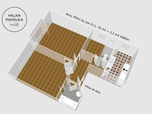 Prodej bytu 3+1, Brno - Zábrdovice, Příční, 75 m2
