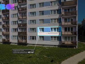 Prodej bytu 2+kk, Ostrava, Břustkova, 40 m2