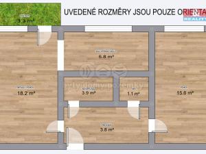 Pronájem bytu 2+1, Blovice, Americká, 49 m2