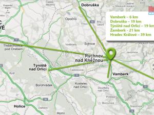 Pronájem bytu 2+1, Rychnov nad Kněžnou, Mírová, 52 m2