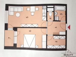 Pronájem bytu 2+kk, Hustopeče, Alejní, 50 m2