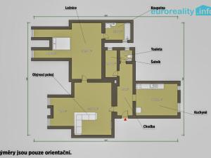 Prodej bytu 2+1, Cheb, Dlouhá, 87 m2