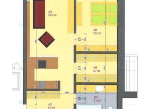 Pronájem bytu 2+kk, Zastávka, 1. máje, 64 m2