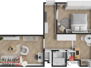 Prodej bytu 2+1, Praha - Vokovice, Kladenská, 55 m2