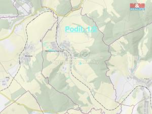 Prodej louky, Bohuslavice nad Vláří, 127756 m2