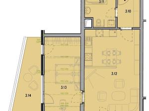Pronájem bytu 2+kk, Strakonice - Strakonice II, Bezděkovská, 63 m2