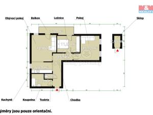 Prodej bytu 3+kk, Vejprnice, Jižní Svahy, 73 m2