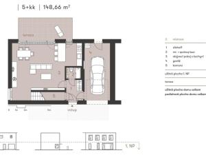 Prodej rodinného domu, Praha, Kurta Hubera, 142 m2