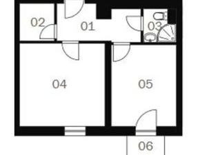 Pronájem bytu 2+kk, Milovice - Mladá, Kaštanová, 44 m2