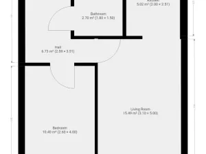 Pronájem bytu 2+kk, Praha - Černý Most, Doležalova, 45 m2