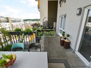 Pronájem bytu 1+kk, Praha - Vysočany, Pod Harfou, 38 m2