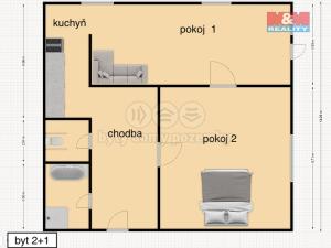 Pronájem bytu 2+kk, Rychnov nad Kněžnou, Javornická, 68 m2