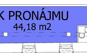 Pronájem obchodního prostoru, České Budějovice - České Budějovice 3, Pražská tř., 45 m2