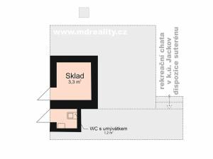 Prodej chaty, Moravské Budějovice, 31 m2
